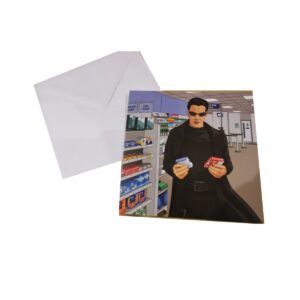 Matrix Birthday Card