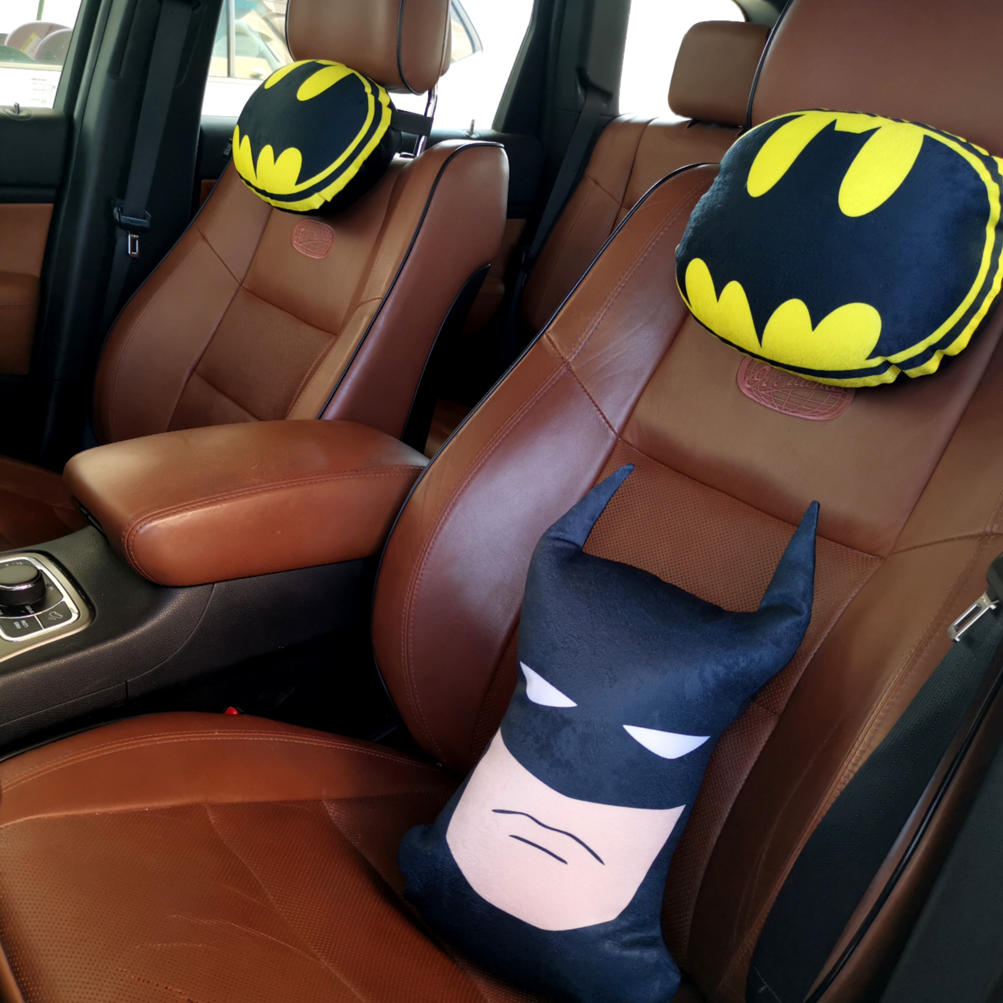 Batman Car Seat 2 Neck Cushions Set – كيري ميري