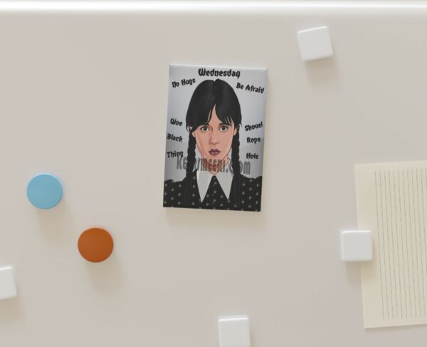 Wednesday Fridge Magnet