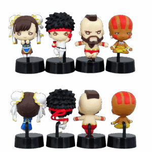 Street Fighter 4 Figures Set