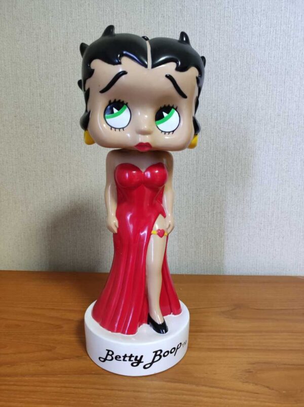 Betty Boop Red Dress Bobblehead - Image 2