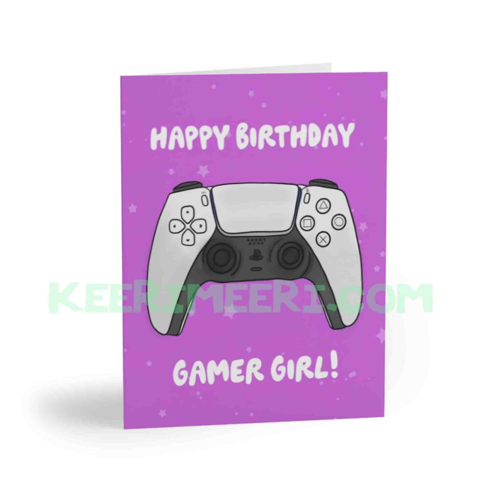 gamer-girl-birthday-card