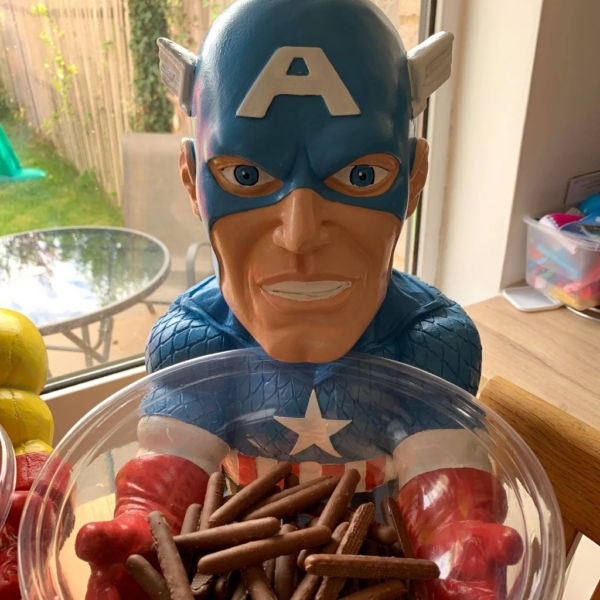 Marvel Captain America Candy Bowl Holder - Image 2