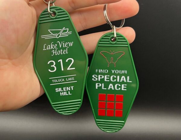 Silent Hill Lake Hotel Keychain - Image 2