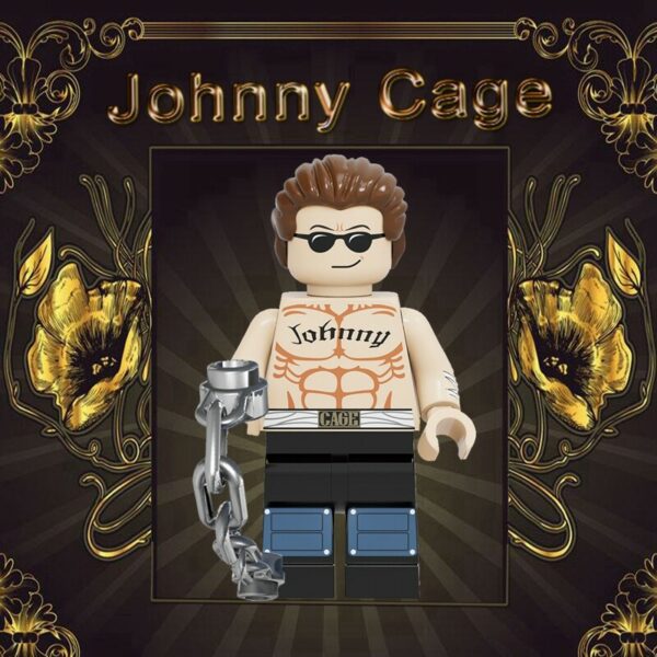 Mortal kombat Johnny Cage Bricks