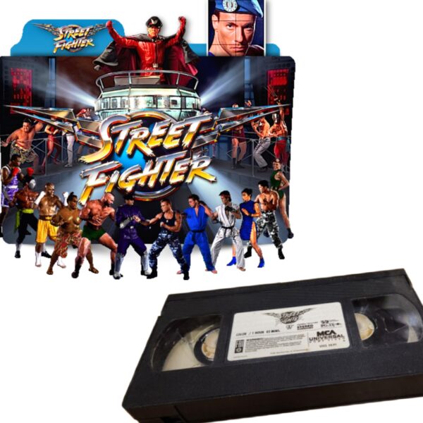 VHS Street Fighter Movie 1995