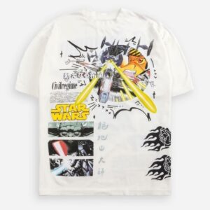 CIVIL REGIME STAR WARS LUKE MANGA AMERICAN OVERSIZED TEE SHIRT