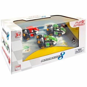 3 Pack Carrera Pull Speed MarioKart 1:43 Scale Vehicles