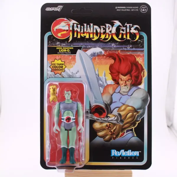 ThunderCats Lion O Hook Mountain Ice 3-3/4” ReAction Figure