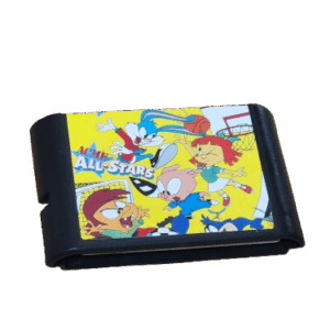 Retro Sega Catridge Looney Tunes All Stars