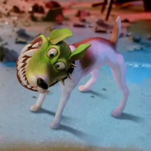 The Mask Movie Dog Figure
