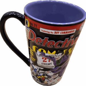 Joker comic black mug