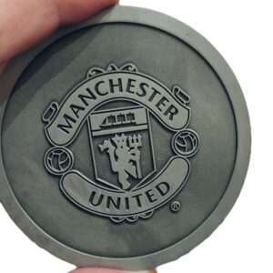 MANCHESTER UNITED METAL COASTER