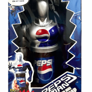 【未開封】PEPSIMAN BOTTLECAP COLLECTION サウンド Pepsi Man Sound Big Bottle Cap. Pepsiman Bottlecap Collection by