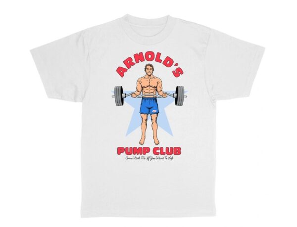 Arnold's Pump Club Tshirt Size M