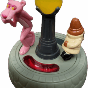 PINK PANTHER & INSPECTOR CLOUSEAU - Burger King promotional toy (1999)