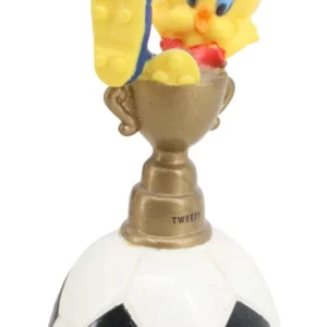RARE 1997 Soccer Stars Tweety Bird 3" KFC EUROPE Action Figure