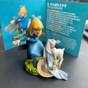 Heidi Girl of the Alps Mini Vignette Figure Clara You can do it Kaiyodo Japan