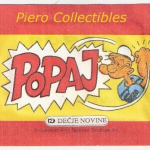 VINTAGE 80s مظروف ستيكرات باباي