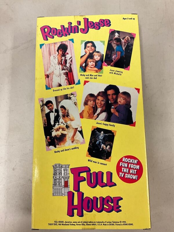 1993 Sealed FULL HOUSE TV Show ROCKIN' UNCLE JESSE DOLL - Image 3