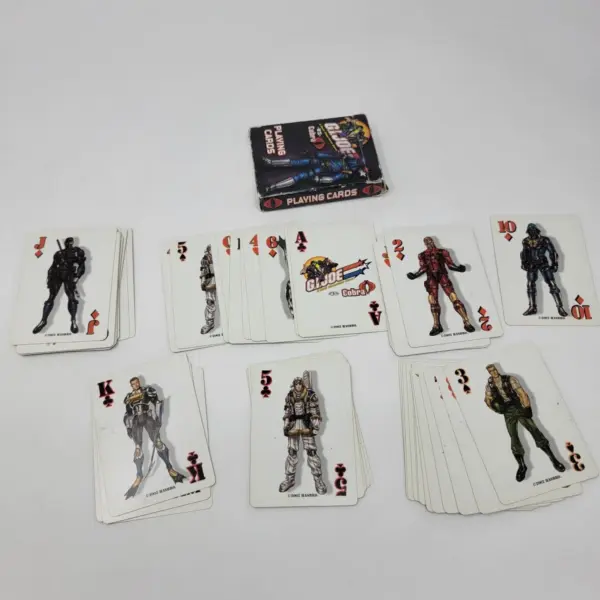 Playing Cards Deck G.I.Joe VS Cobra Complete 2002 Hasbro Wilds - Image 2